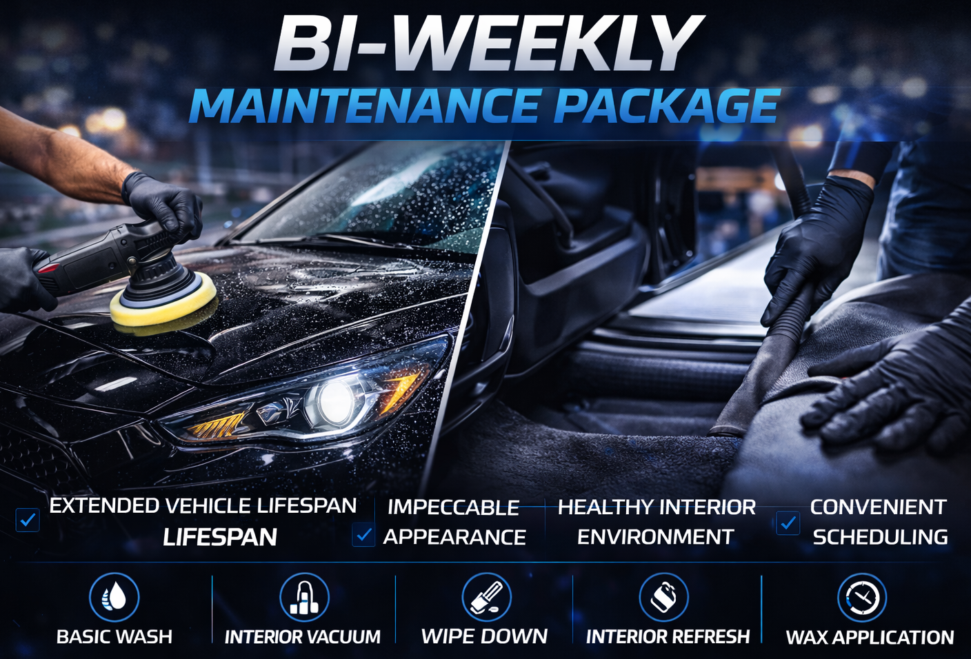 Complete vehicle detail service